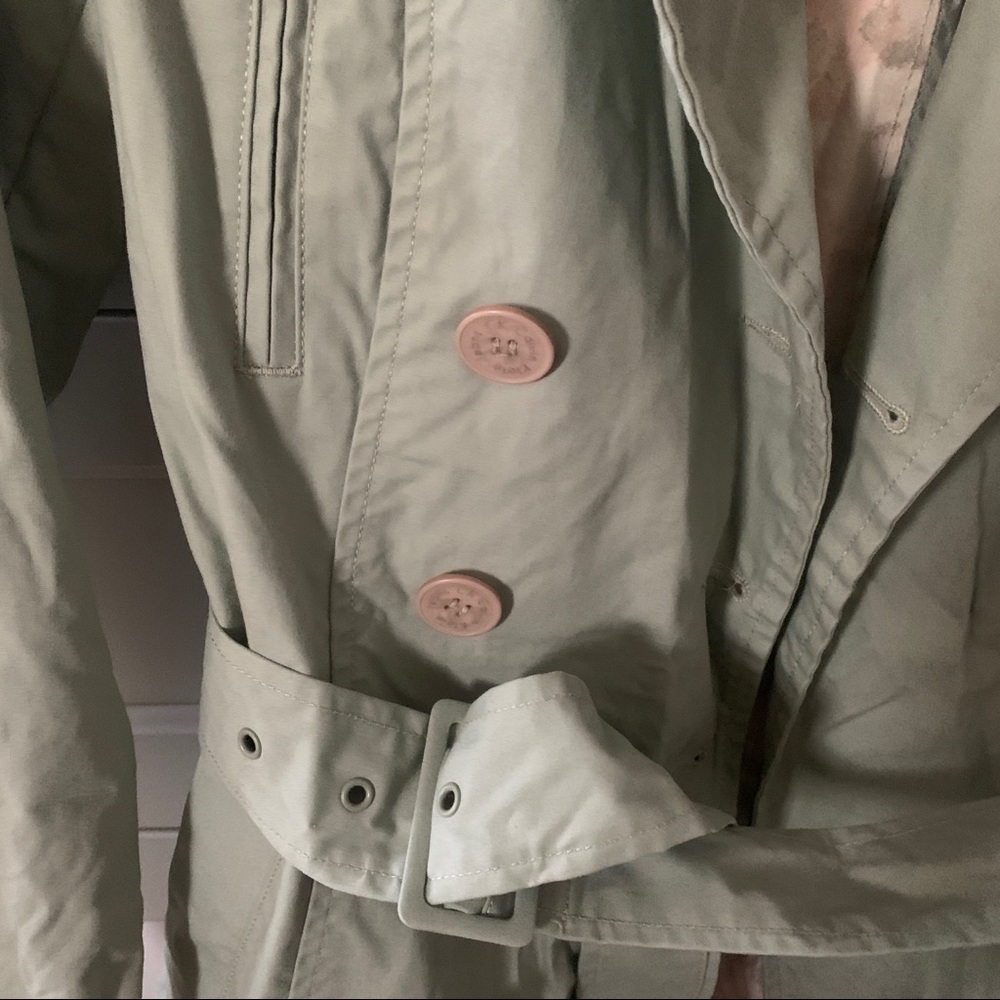 Lovely Calvin Klein Trench Coat-Small - Picture 5 of 6